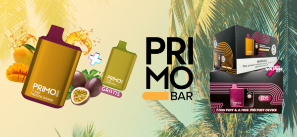 PANAMA SABORES CARNAVALES VAPE PRIMO BAR DISPOSABLE 7700PUFFS PANAMA