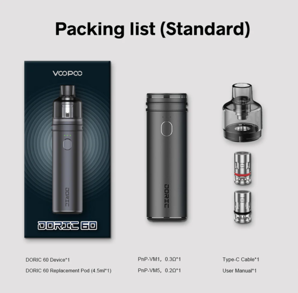 vape-stick-Doric-60-voopoo-vaping-john-vapes-tajohn-smok-shop refilleable