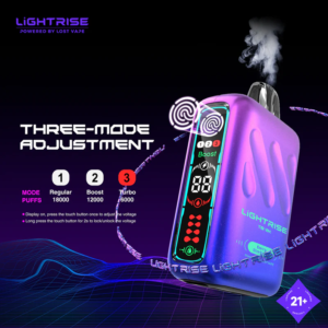 LightRise 18k disposable desechable vape panama