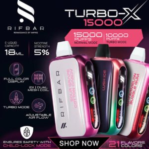 rifbar turbo 15k vape JOHNVAPES PANAMA