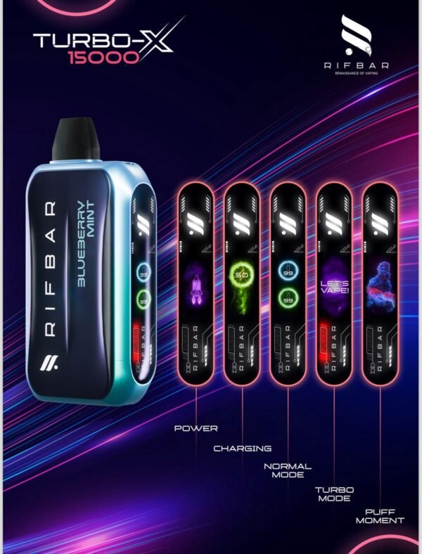 rifbar turbo 15k vape JOHNVAPES PANAMA