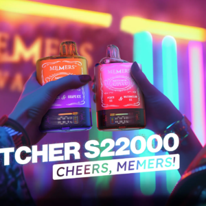 Memers vape 22k dual flavor doble sabor disposable hand