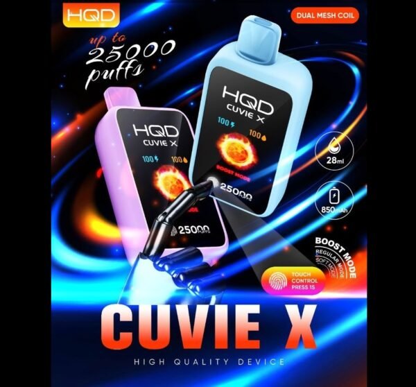 hqd cuviex 25k vape disposable desechable panama johnvapes.com