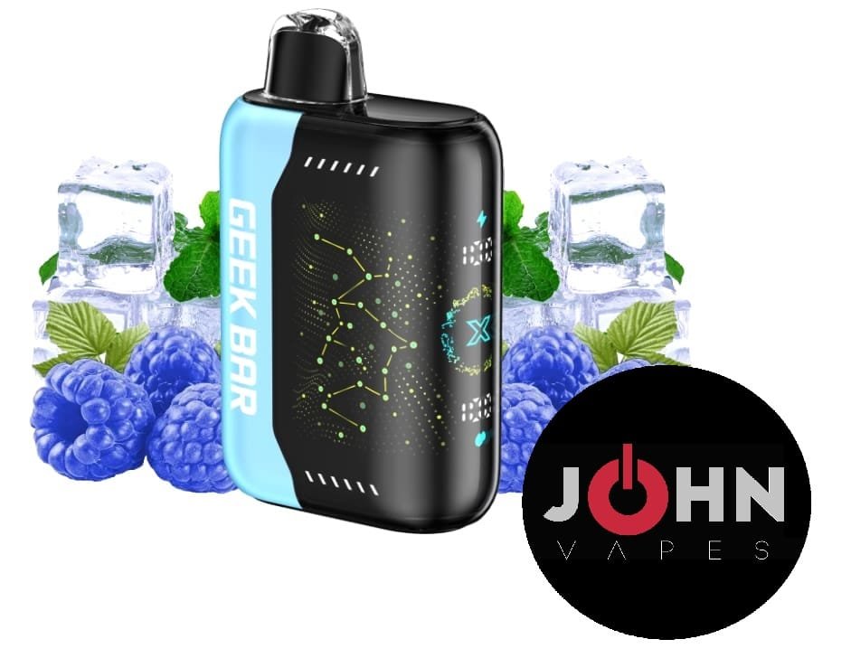 Geek Bar Flavors Review Blue Razz Ice Geek Bar Pulse Disposable Vape Blue  Razz Ice Geek Bar Review Youtube